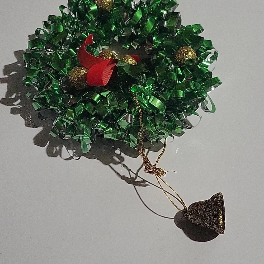 Green Wreath with Bell